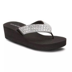 Olivia Miller 'Dare to Dream' Wedge Sandals